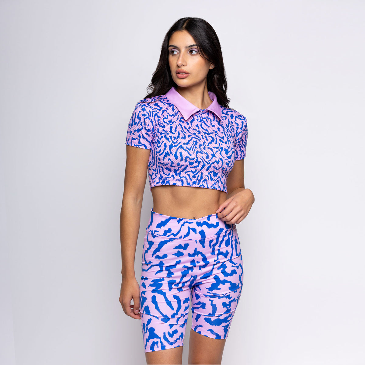 Conjunto Pasarela / Polera + Biker